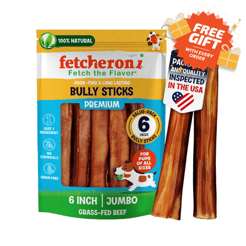 Extra-Thick Bully Sticks for Dogs